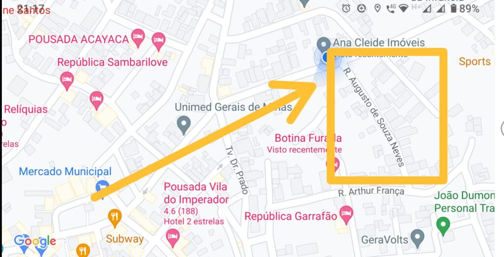 localização